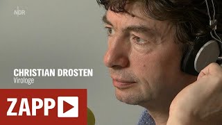 Christian Drosten quotKontraproduktive Fragenquot  ZAPP  NDR [upl. by Ynohta]