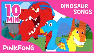 Tyrannosaurus Rex  Dinosaur amp Animal Songs   Compilation  PINKFONG Songs for Children [upl. by Thier]