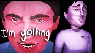 GREENER GRASS AWAITS  Fantastic Golfing Horror Game Full Playthrough [upl. by Cacka]