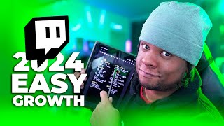 Your 2024 Twitch Strategy Low effort How to grow [upl. by Sivraj]