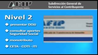 AFIP  ¿Querés obtener tu clave Fiscal [upl. by Ruberta40]