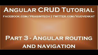 Angular routing and navigation [upl. by Amolap]