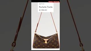 LOUIS VUITTON NEW POCHETTE TIRETTE MONOGRAM louisvuittonaddict louisvuittonlover [upl. by Rance]