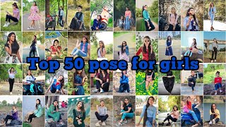 New photo pose girl 2023  photo poses for girls  girls photoshoot pose  photo pose gils [upl. by Blanch422]