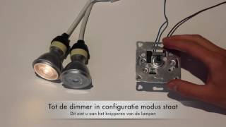 Di01 LED Dimmer instellen [upl. by Leslee229]