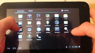 Tablette MID Android LowCost  Prise en main pour LesArdoisescom [upl. by Alletsirhc]