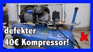 Güde Kompressor Druckschalter Reparatur einfach [upl. by Jordana853]