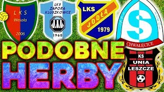 ⚽PODOBNE Herby Polskich Klubów 3🇵🇱 [upl. by Aytnahs625]