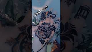 Omani beautiful stylish henna design pleasesubscribemychannel [upl. by Ttevy]