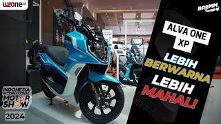 IIMS 2024 Motor Listrik Alva One XP Meluncur Harga Rp38 Jutaan [upl. by Eniamerej]