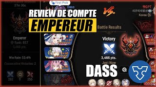 Review Dass Empereur RTA Saison Irréductible  commentaire fr  Epic Seven [upl. by Maryn]