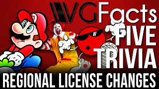 5 Regional License Changes  VG Facts Five Trivia Feat PortsCenter [upl. by Brandwein]