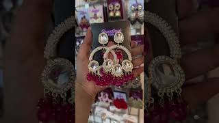 most popular design of earrings 😍😍goldstyle jewellery earrings jewelleryjewellery [upl. by Bathulda]