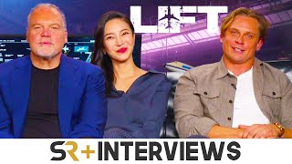 Lift Interview Billy Magnussen Vincent DOnofrio amp Yun Jee Kim On Ensemble Chemistry [upl. by Asihtal]