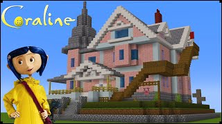 How To Build The Pink Palace Apartments In Minecraft quotCoralinequot [upl. by Eaver331]