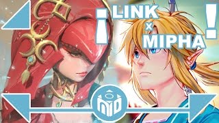 LINK y MIPHA Nueva enamorada de Link  La Historia de amor más triste de Zelda [upl. by Llerrehc626]