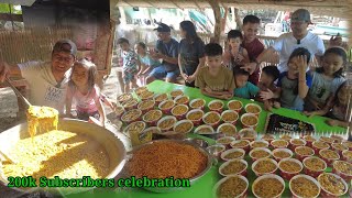 Cooking 10 kilos Loming Batangas 200k Subscribers Celebration [upl. by Mayyahk851]