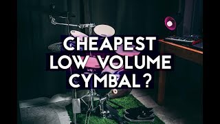 Cheapest Low Volume Cymbal  UnboxingSetup VLOG [upl. by Rednaxela]