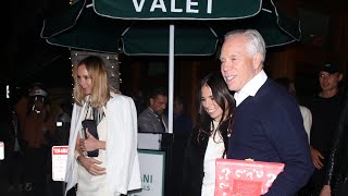 Tommy Hilfiger leaving Cipriani after dinner in Beverly Hills [upl. by Lashondra722]