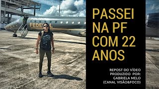 Depoimento Passei na Polícia Federal Rosemara [upl. by Prent]