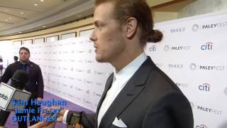 PaleyFest Outlander  Sam Heughan quotJamie Fraserquot [upl. by Notsae]