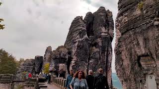 Bastei  Basteibrücke  Sächsische Schweiz  4K [upl. by Maje157]