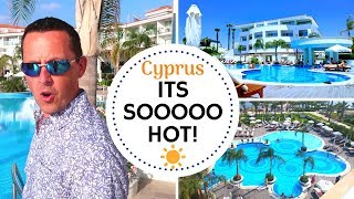 PAPHOS CYPRUS HOLIDAY DAY ONE  OLYMPIC LAGOON RESORT  VLOG  THE LODGE GUYS [upl. by Shawn]