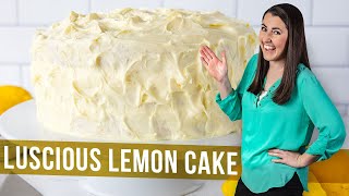 How to Make Luscious Lemon Cake [upl. by Lancey120]