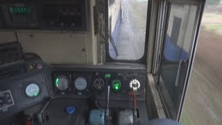 IRFCA Notching up the Throttle Alco WDM3A Cab Ride full control view of diesel locomotive [upl. by Herschel]