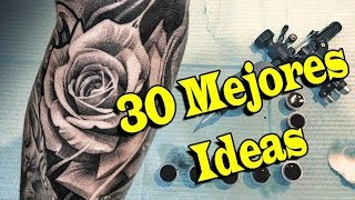 MEJORES tatuajes de ROSAS 🌹para Hombres Y Mujeres  Ideas para tu TATUAJE 💡 [upl. by Ardnal869]