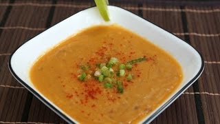 Lentil soup Egyptian recipe  طريقة عمل شوربة العدس المصري [upl. by Latin]