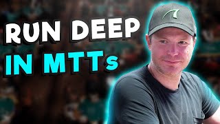 3 HACKS to RUN DEEP in Small Stakes Tournaments MTTs [upl. by Buller]