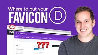 Where to put your Favicon now in Divi [upl. by Sackville]