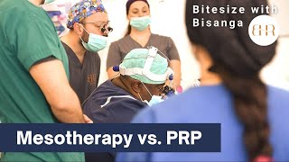 Is Mesotherapy with Dutasteride better than PRP  Bitesize with Bisanga Episode 20  BHR Clinic [upl. by Anderea683]