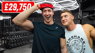 SURPRISING MY BROTHER WITH DREAM HOME GYM  Full Transformation [upl. by Harriot]