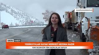 Kahramanmaraş Yedikuyular Kayak Merkezi sezona hazır [upl. by Luby]