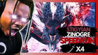 MHWI 157 Stygian Zinorge 4 Longswords Speedrun TA Rules [upl. by Viki]