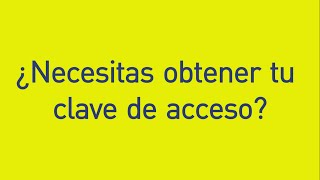 Cómo obtener tu clave de acceso  AFP Capital [upl. by Enitnemelc]