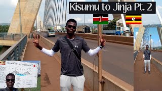 TRAVEL WITH ME FROM KISUMU 🇰🇪 To JINJA 🇺🇬 Pt2 [upl. by Ahsytal458]