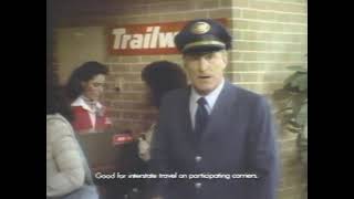 1982 Trailways Bus Commercial [upl. by Lucey]