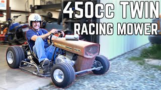 Suzuki GS450 Lawn Mower Build [upl. by Carlos]