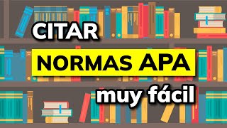 ➡️ Cómo CITAR con NORMAS APA Generador Automático  ¡MUY FÁCIL [upl. by Ahsiena784]