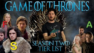 Game of Thrones season TWO TIER LIST Whats DIFFERENT from SEASON ONE [upl. by Auberta705]