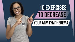 Exercise routine to decrease your arm lymphedema  Reduce swelling [upl. by Morvin]