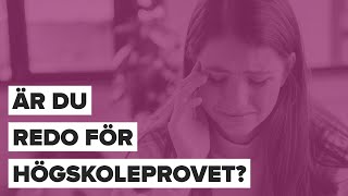 10 TIPS FÖR DIG SOM SKA TA HÖGSKOLEPROVET [upl. by Valentia]