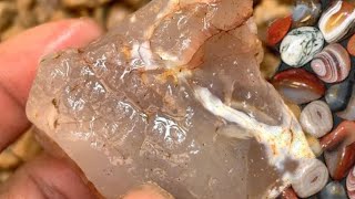 find natural gemstone chalcedony agate part413 [upl. by Nagrom48]