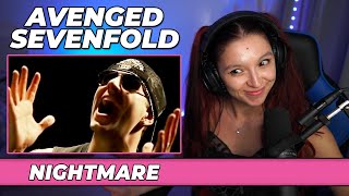 Avenged Sevenfold  Nightmare  First Time Reaction [upl. by Lovato]