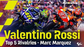 GrazieVale  Rossis Greatest Rivalries Marc Marquez [upl. by Llyrat]