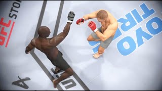 Ivan quotWhite Hulkquot Shtyrkov Russia vs Alain Ngalani Cameroon  UFC 4 [upl. by Nnyleimaj]