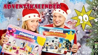 PLAYMOBIL Adventskalender quotPolizeieinsatz im Juweliergeschäftquot und quotAnkleidespaßquot  Benmasterful [upl. by Voleta]